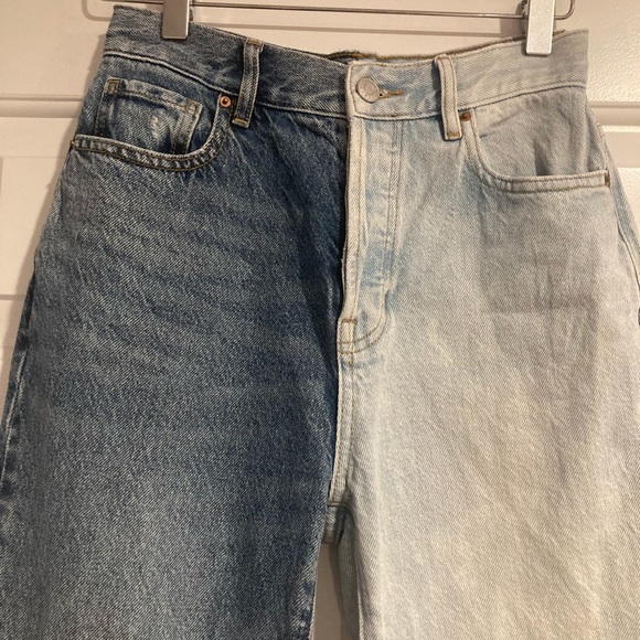 Pacsun Two Tone High-rise Jeans Size 24 - Picture 2 of 12